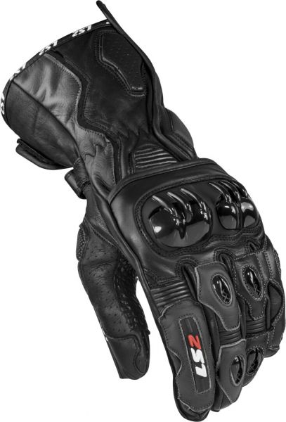 LS2 Swift Motorrad Sporthandschuhe Schwarz
