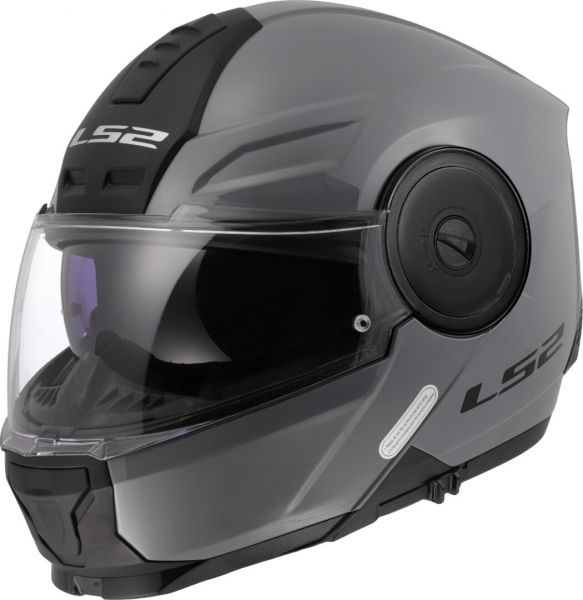 LS2 FF902 Scope II Klapphelm Solid Nardo Grau - ECE 22-06