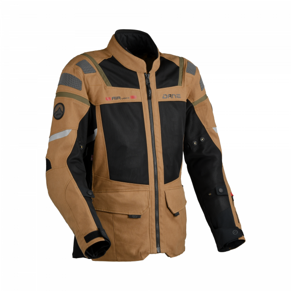 Dane Sundby 2 Textiljacke Braun / Schwarz
