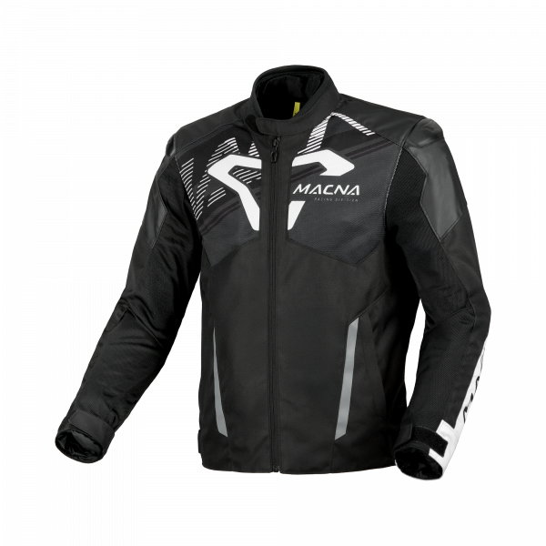 MACNA Sevent Textiljacke Schwarz / Weiß