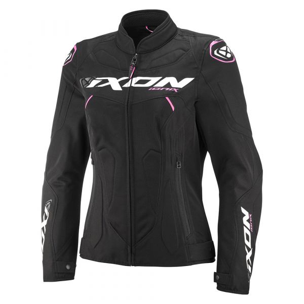 iXON Ionix Textiljacke Damen Schwarz / Pink