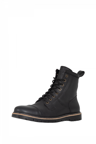 John Doe Rover Motorradstiefel Schwarz
