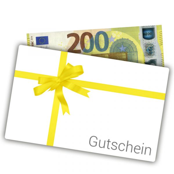 Toms Motorradshop 200 Euro Geschenkgutschein