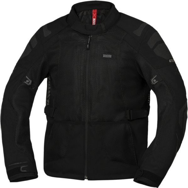 iXS Tourster-BigAir 1.0 Jacke Schwarz