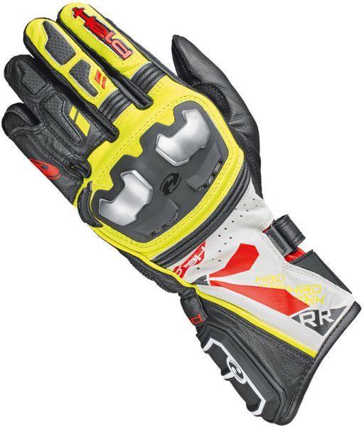 Held Akira RR Sporthandschuhe Schwarz / Neongelb