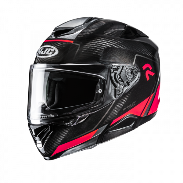 HJC RPHA 72 Carbon Integralhelm Fynex MC1 Schwarz / Rot