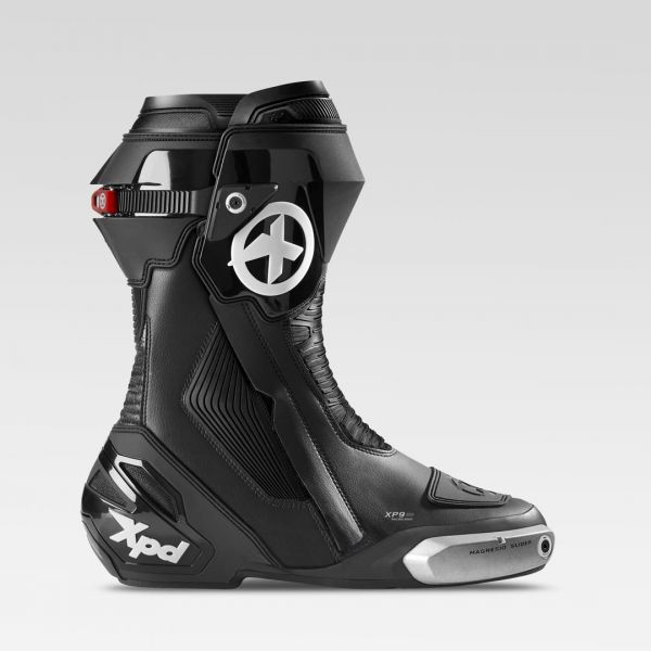 XPD XP9-S Motorradstiefel Schwarz