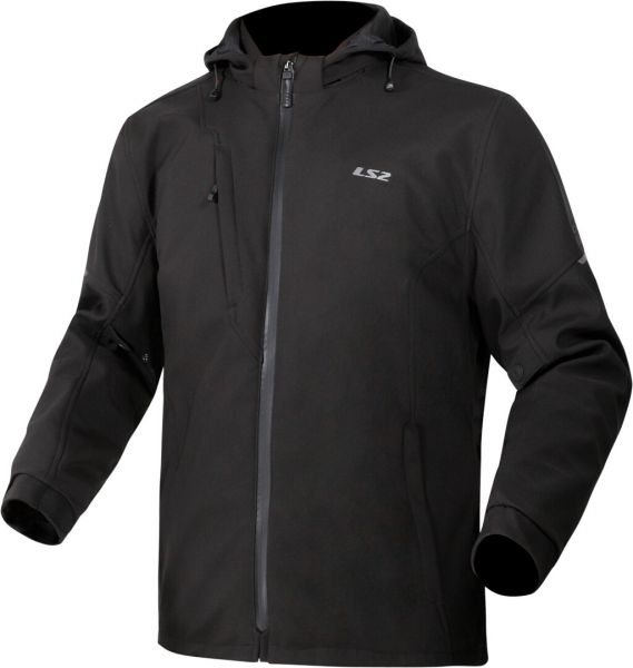 LS2 Bolton Motorrad Textiljacke Schwarz