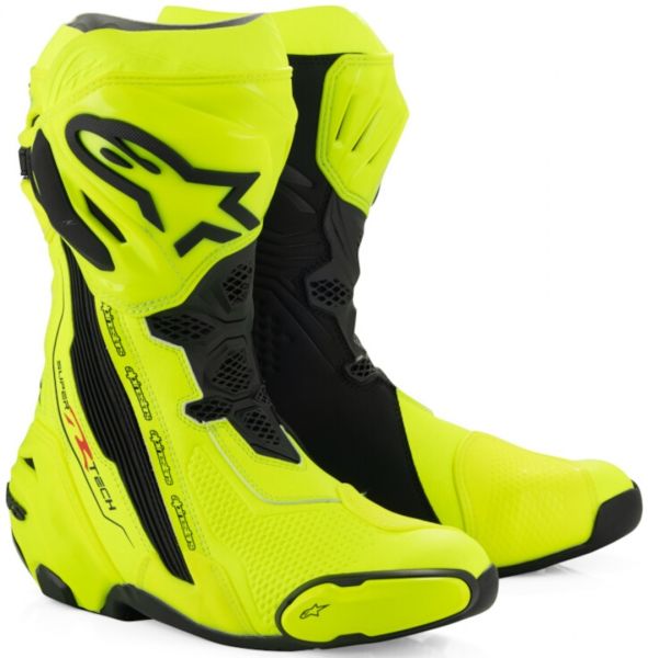 Alpinestars Supertech R Stiefel Fluogelb / Schwarz