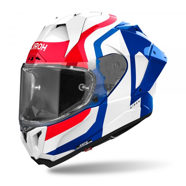 Airoh GP 800 Competition Integralhelm Weiß / Blau / Rot