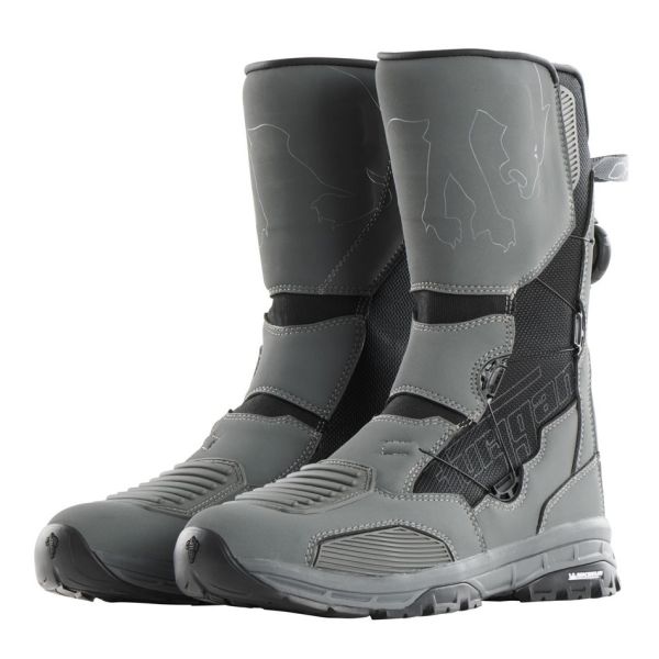 Furygan Chattan D3O Motorradstiefel wasserdicht Hellgrau / Schwarz