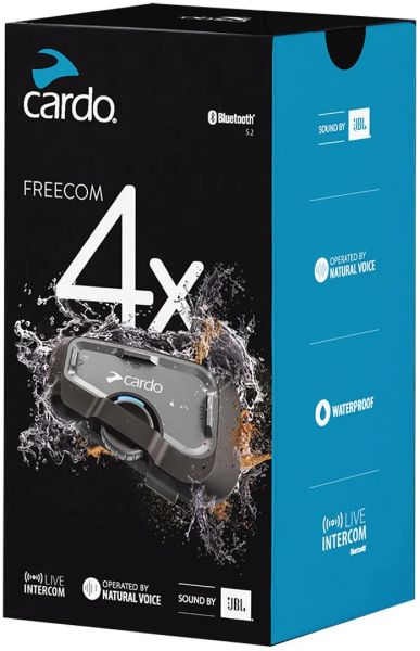 Cardo Freecom 4x Kommunikationssystem Doppelset