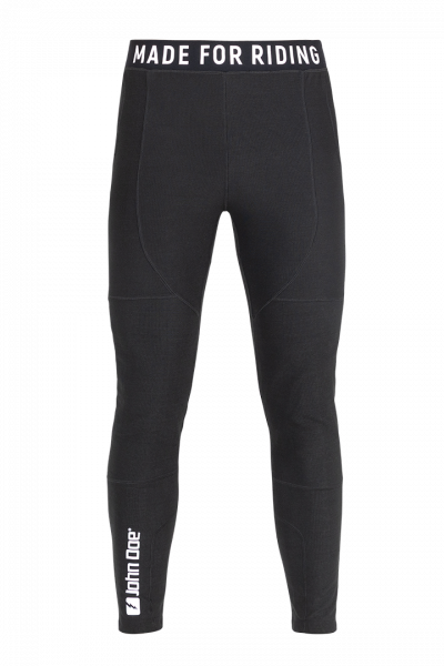 John Doe Baselayer Motorradleggins Pro Schwarz