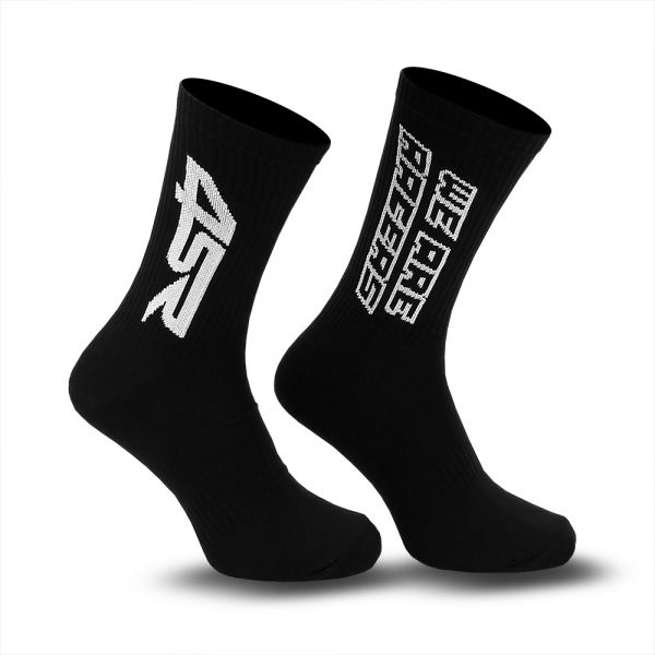 4SR Socken We are racers Black