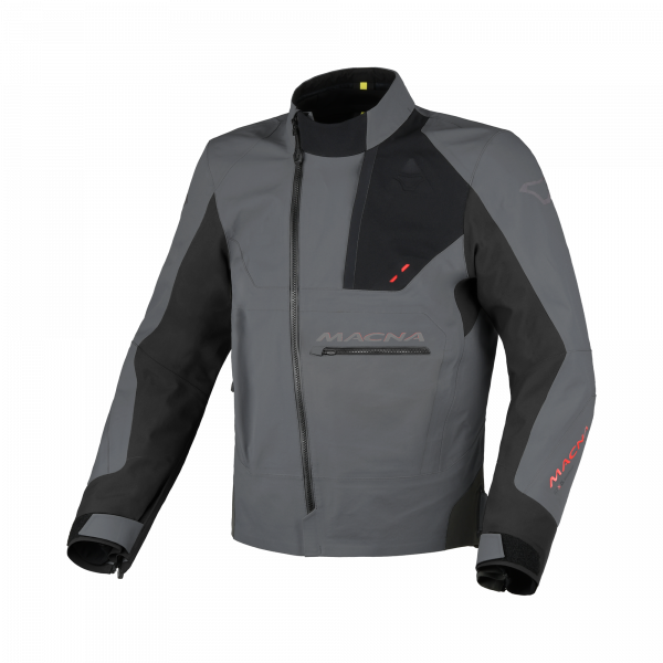 Macna Corvit Textiljacke Grau / Schwarz