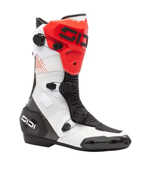 Sidi Mag-2 Air Stiefel Weiß / Schwarz / Rot