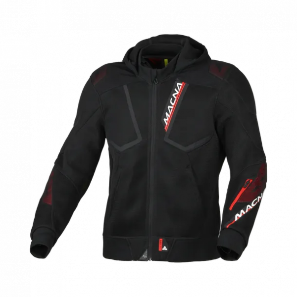 Macna Ventus Mesh-jacke Schwarz / Rot