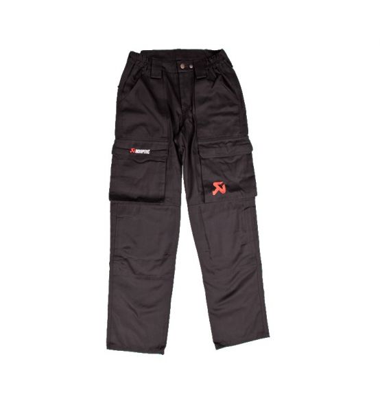Akrapovic Cargohose Werkstatt Hose Schwarz