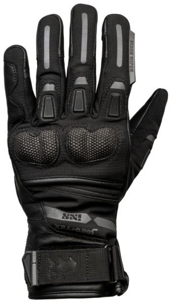 iXS Montevideo-Short-ST Tourhandschuh Schwarz