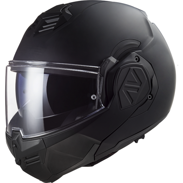 LS2 FF906 Advant Klapphelm Solid Noir - ECE 22-06