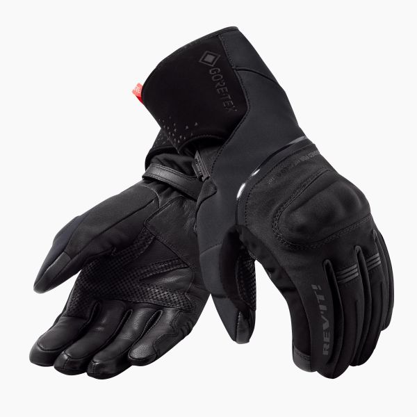 REV'IT! Fusion 3 GTX Motorradhandschuhe Wasserdicht Schwarz