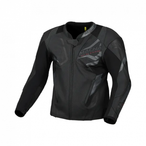 Macna Evoctane Lederjacke Schwarz