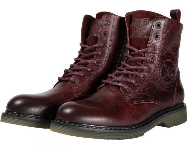 John Doe Sixty XTM Motorradstiefel Damen Bordeaux