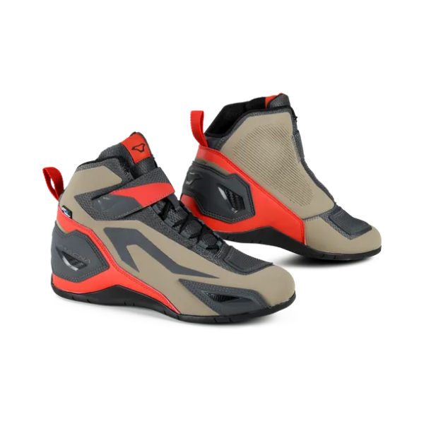 Macna Tracktion RTX Kurzstiefel Braun / Rot / Schwarz