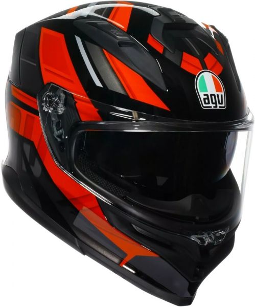 AGV K7 Taurax Integralhelm Schwarz / Rot