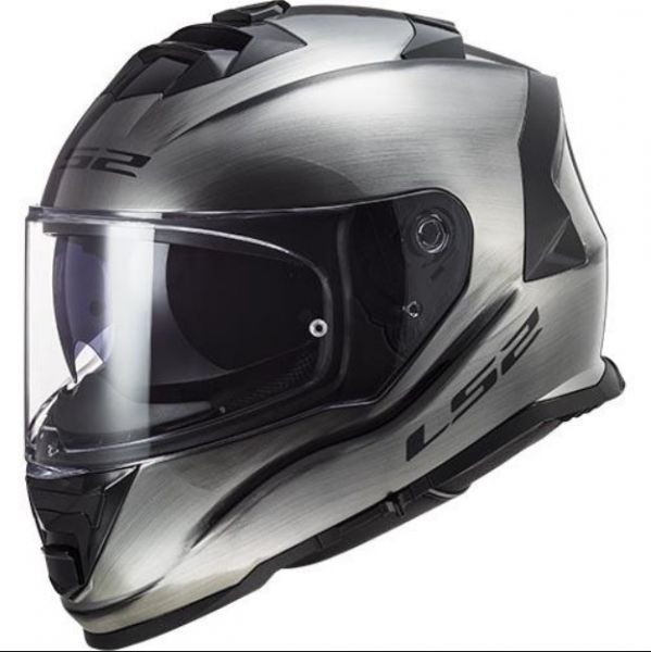 LS2 FF800 Storm II Integralhelm Jeans Titanium - ECE 22-06