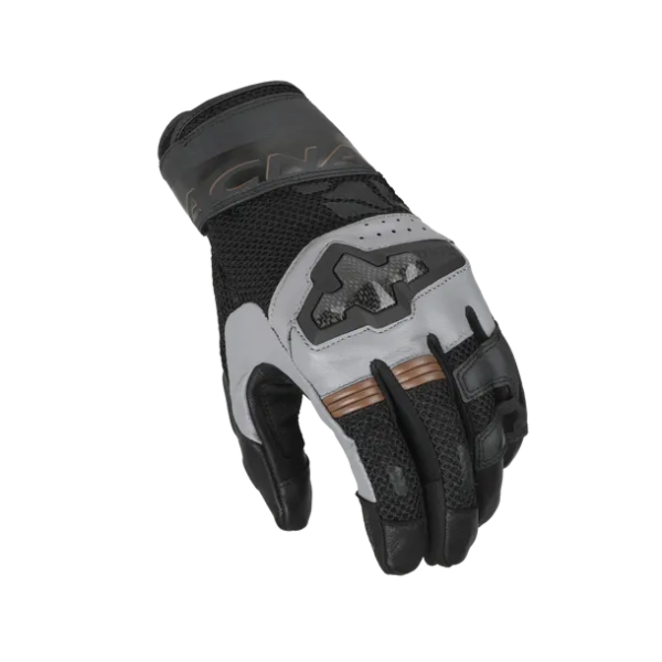 Macna Aurial Kurzhandschuhe Grau / Schwarz