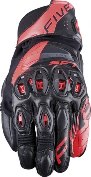 FIVE SF 1 EVO Kurzhandschuh Schwarz / Rot