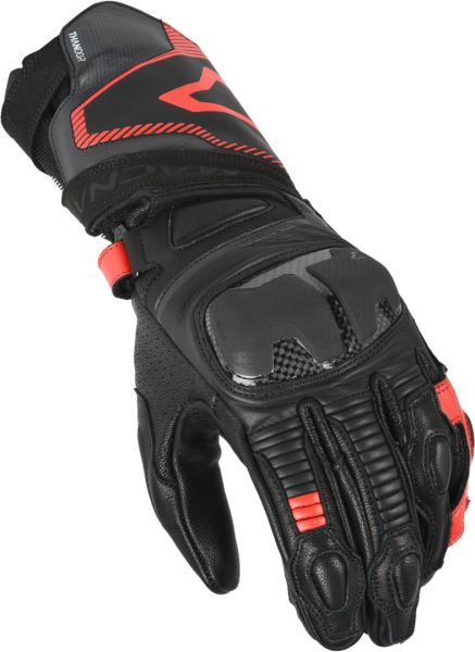 MACNA Thandor Handschuhe Schwarz / Rot
