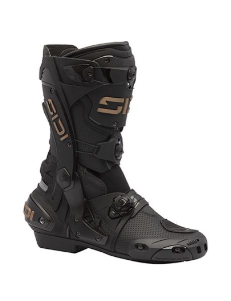 Sidi Rex Air Motorradstiefel Schwarz / Bronze