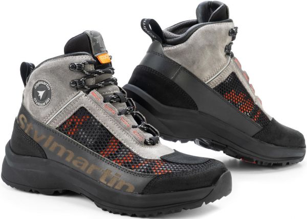 Stylmartin Vertigo Air Kurzstiefel Grey Camo