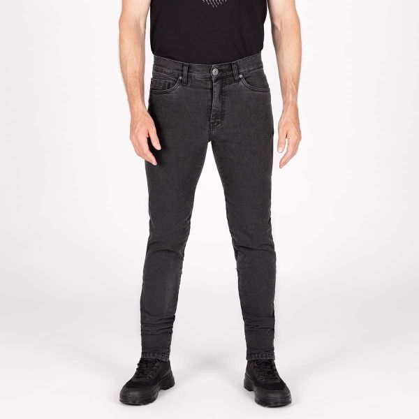 Knox Colton Motorradjeans Slim Charcoal