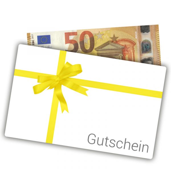Toms Motorradshop 50 Euro Geschenkgutschein