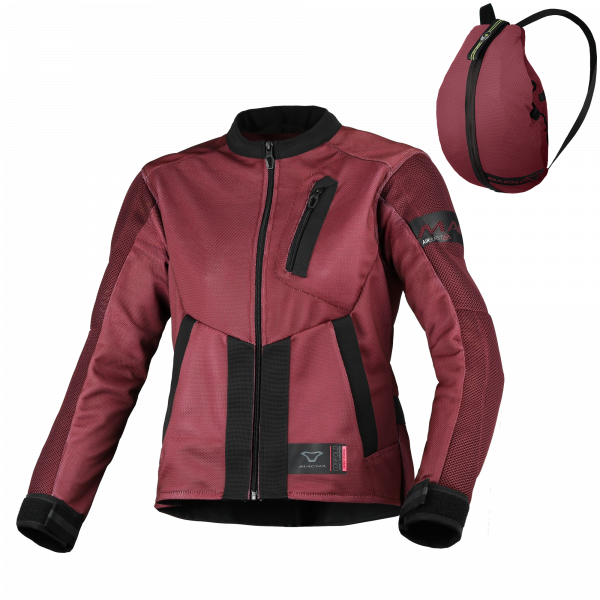 MACNA Torida Textiljacke Damen Bordeauxrot