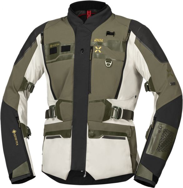 iXS Venture-GTX 1.0 Laminatjacke Grau / Olivgrün