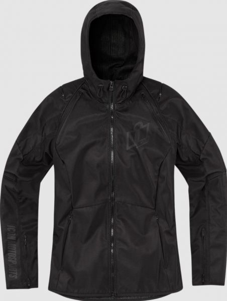 Icon Airform Textiljacke Damen Schwarz
