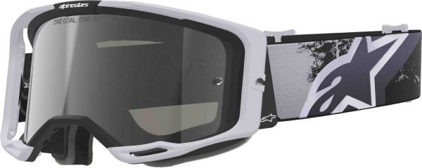 Alpinestars Vision 8 Lahnd Crossbrille Camo Schwarz / Mirror Silber