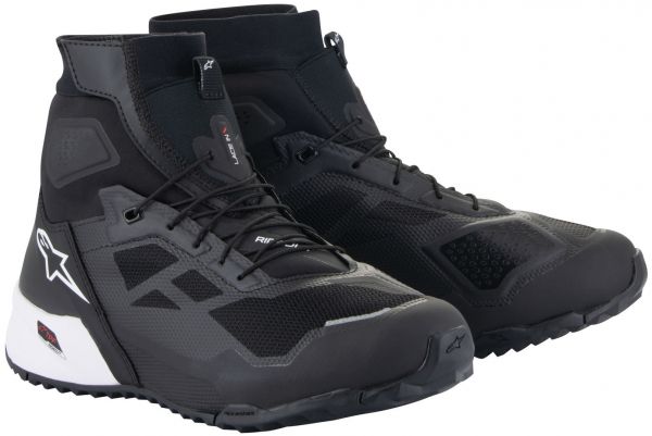 Alpinestars CR-1 Kurzstiefel Schwarz Weiß