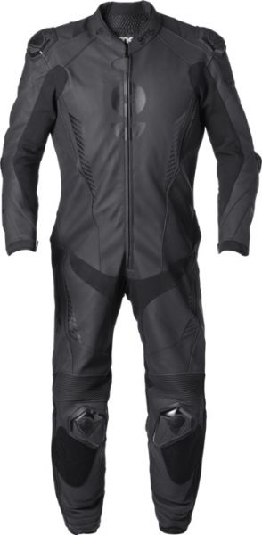 GMS GRC-1 Lederkombi Einteiler Schwarz