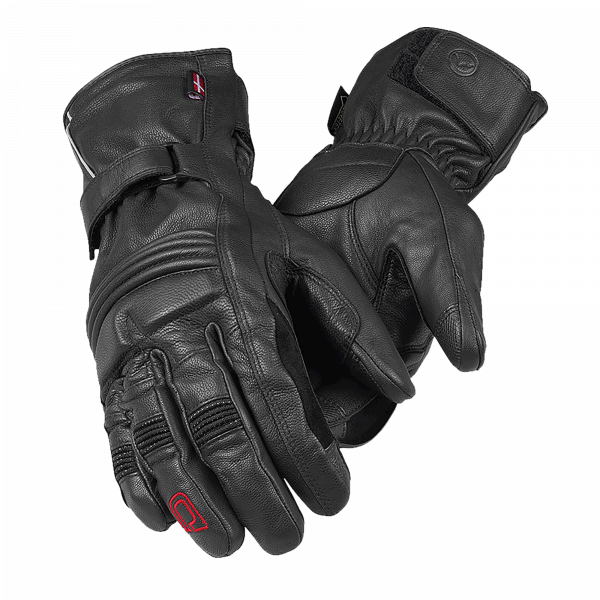 Dane Nibe 4 Gore-Tex Motorradhandschuh Schwarz