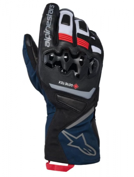Alpinestars WT-8 Gore-Tex Wasserdichte Handshuhe Schwarz / Blau