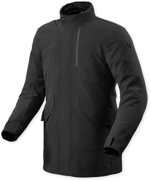 REV'IT! Centro H2O Textiljacke Wasserdicht Schwarz