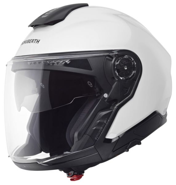 Schuberth J2 Jethelm Unifarben Glossy White