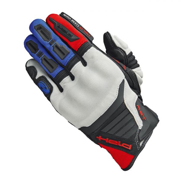 Held Hamada Adventurehandschuhe Rot / Blau