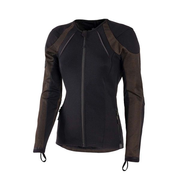 Knox Jacke Urbane Pro MK3 Damen Schwarz / Kupfer front