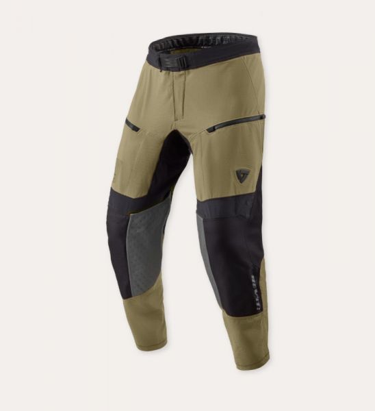 REV'IT! Peninsula 2 Offroad Hose mit In-the-Boot-Design Grün / Schwarz